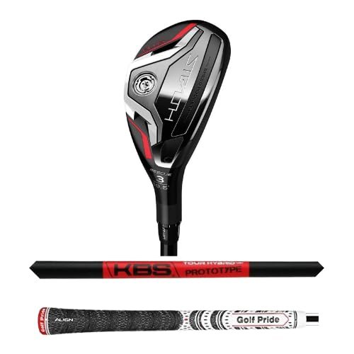 TaylorMade Stealth Plus #3-19.5* Hybrid, KBS Tour Hybrid Prototype 85 Regular