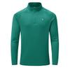 BASUDAM Men's Workout Shirts Quick Dry UPF 50+ Sun Protection Long Sleeve Quarter Zip Pullover Athletic T-Shirts Turquoise S view 1