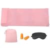 PATIKIL 82.6x47 Inch Sleeping Bag Liner, Lightweight Soft Travel Camping Sheet Sleep Sack Compact Sleeping Bag Set with Carry Bag for Backpacking Camping Travel Hotel, Pink view 1