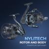 KastKing ReKon Saltwater Spinning Reel  Up to 55LBs Max Drag Big Game Fishing Reel - Innovative NyliTech Body- Water Resistant - 5.2:1 High Speed - MaxiDur 5+1+1 Corrosion-Resistance Bearing System view 4