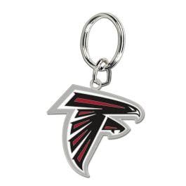 Atlanta Falcons Cloisonne Key Ring Carded