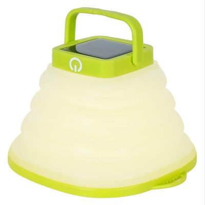 LED Lantern Camping Light Warm White Waterproof Solar USB Rechargeable 3 Dimming Modes Flashlight for Home Camp Hiking Fishing Emergencies