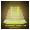 LED Lantern Camping Light Warm White Waterproof Solar USB Rechargeable 3 Dimming Modes Flashlight for Home Camp Hiking Fishing Emergencies view 3