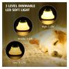 LED Lantern Camping Light Warm White Waterproof Solar USB Rechargeable 3 Dimming Modes Flashlight for Home Camp Hiking Fishing Emergencies view 4