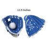 Blue Softball Glove - 12.5 Inches Sport Baseball Glove Outfield Mitt for Outdoor Training view 3