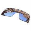 Vonxyz Lenses Replacement for Oakley Sutro TI OO6013-36mm Sunglass - Chrome MirrorCoat Polarized view 2