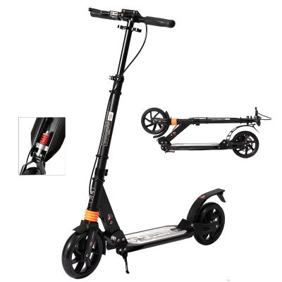 GLDDFDG Scooter for Adults and Teens- Adjustable Height, Kids Scooter, Folding Scooter, Teens & Adults, Lightweight, Aluminum,Indoor and Outdoor Scooters for Children 6-12 Years Old