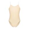Hedmy Fashion Girls' Team Basic Camisole Leotard with Adjustable StrapsGymnastic Leotard Ballet Dance Costume Nude 7-8 Years view 1