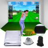 Wiseek Golf Impact Screen,Easy to Install and Thicker Golf Simulator Impact Screen with Probe and Snap Hooks for Training Indoor/Outdoor with Grommet Holes,7 Sizes for Choice view 1