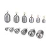 Gavigain Saltwater Fishing Weights Sinkers Fishing Weight Brass Freshwater Bass Sinker Weight with Rolling Fishing Sinker Set with Box Fish Casting Tool (12pcs) view 1