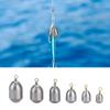 Gavigain Saltwater Fishing Weights Sinkers Fishing Weight Brass Freshwater Bass Sinker Weight with Rolling Fishing Sinker Set with Box Fish Casting Tool (12pcs) view 2
