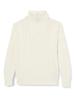 Amazon Essentials Boys' Quarter-Zip Cable-Knit Relaxed-Fit Sweater, Eggshell White, X-Small view 1