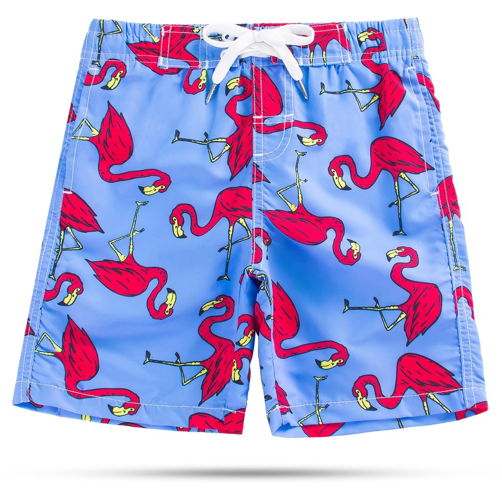 SIX ISLANDS Boys Swim Trunks - Quick-Dry, Comfortable, Ages 5/6 to 18/20 - Fun Patterns, Durable Design Boys Bathing Suit