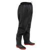 BcoMfy Winter Warm Girdle Hip Waders, With Boots Hip Pants, Suitable For Fishing, Hunting And Farming (Color : Black, Size : 7.5) view 2