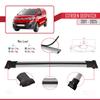 acpar Compatible with Citroen Dispatch 2019-2025 Cross Bar Fly Model Car Roof Rack Cross Bar 4 Bars Grey view 3
