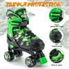 Adjustable Roller Skates for Boy & Youth, Kids Roller Skates with All Light up Wheels for Indoor Outdoor Sports view 3