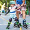 Adjustable Roller Skates for Boy & Youth, Kids Roller Skates with All Light up Wheels for Indoor Outdoor Sports view 4
