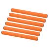 M METERXITY 6 Pack Relay Track Baton - Stainless Steel Hollow Tube with Sponge Cover, Apply to Team Building/Relay Races/Athletics Sports Game (Orange) view 1