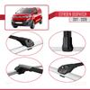 acpar Compatible with Citroen Dispatch (K0) 2017-2025 ACE-1 Car Roof Rack Cross Bar Black Aluminium 2 Bars view 4