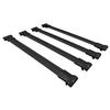 acpar Compatible with Opel/Vauxhall Zafira Life 2019-2025 Cross Bar FLY Model Car Roof Rack Cross Bar 4 BARS BLACK view 1