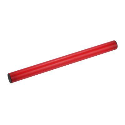 M METERXITY Junior Relay Track Baton - Smooth Plastic Hollow Tube with End Cap, Apply to Team Building/Relay Races/Athletics Sports Game (Red)