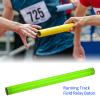 M METERXITY Junior Relay Track Baton - Smooth Plastic Hollow Tube with End Cap, Apply to Team Building/Relay Races/Athletics Sports Game (Green) view 2