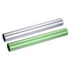 M METERXITY 2 Pack Relay Track Baton - Smooth Aluminum Alloy Hollow Tube, Apply to Team Building/Relay Races (Green, Silver) view 1