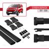 acpar Compatible with Citroen Dispatch 2019-2025 Cross Bar Fly Model Car Roof Rack Cross Bar Black view 4