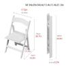 Foldable Chair Folding Chair Ergonomic Curve Reclining Cushion Back Chair Camping Chair Outdoor Sit Comfortable Folding Chair Portable view 2