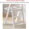 Foldable Chair Folding Chair Ergonomic Curve Reclining Cushion Back Chair Camping Chair Outdoor Sit Comfortable Folding Chair Portable view 3
