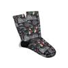 Rome Italy Cartoon Luxury Collection Quipo Funny Crazy Sarcastic Patterned Socks Series for Women and Men (For Men: US Size: 7-10) view 1