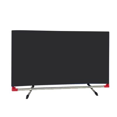 Table Tennis Baffle, Foldable Table Tennis Training Fence, Obstacle Block Surrounding The Table Tennis Court, Oxford Cloth Detachable Barrier Wall, Suitable For Schools And Stadiums ( Color : Black ,
