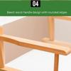 WAGLOS Foldable Chair Folding Chair Simple Stylish Camping Chair Outdoor Picnic Chair Dining Chairs Stretch Folding Chair with Armrests Portable view 4