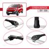 accessorypart Compatible with Citroen Dispatch (K0) 2017-2025 ACE-1 Car Roof Rack Cross Bar Black Aluminium 2 Bars view 4
