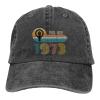 WETEYAFU Unisex Double Buckle Adjustable Cowboy Personality Retro Cowboy Hat view 2
