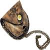 Antique Brass Pocket Compass with Leather Case Camping Hiking Directional & Fully Functional for Men & Women view 4