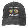 WETEYAFU Unisex Double Buckle Adjustable Cowboy Personality Retro Cowboy Hat view 1