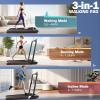 ANCHEER Treadmills, 3 in 1 Folding Treadmill with Incline, Walking Pad Under Desk for Home Office, Portable Treadmill with Remote Control, Quiet and Powerful, Installation-Free view 2