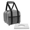 amyko Single Bowling Ball Bag, Bowling Tote Bags Holder, Mesh, Bowling Bag, Padded Bowling Ball Holder, Wooden Ball Holder, and Extra Storage Pockets, Fits A Single Pair of Bowling Shoes view 4