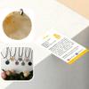 VIE Coin Pendant, Black Cord, Citrine view 4