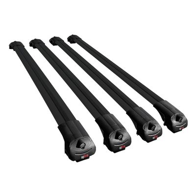 accessorypart Compatible with Opel Zafira Life 2019-2026 ACE-1 Model Car Roof Rack Cross Bar Black Aluminium 4 Bars