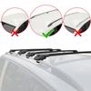 accessorypart Compatible with Opel Zafira Life 2019-2026 ACE-1 Model Car Roof Rack Cross Bar Black Aluminium 4 Bars view 2