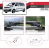 accessorypart Compatible with Opel Zafira Life 2019-2026 ACE-1 Model Car Roof Rack Cross Bar Black Aluminium 4 Bars view 4