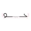 3Pcs 29m/11.4in Camping Hook Hanger Double End S Shaped Hange Outdoor Tent Lamp Hanger Tent Pole Hook Lantern Holder Hanger Clips Portable Non Slip Tent Lamp Hook for Camping,Grill,Hiking view 2