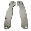 UPFIST 1 Pair Scales Handle Fits for Spyderco Paramilitary 2 C81, CNC Titanium Handle Patch view 1