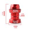 Necvior Bike Headset Mountain Bike Headset Aluminium Alloy Road Cycle Headset for 30mm Head Tube 25.4mm Front Replacement Fork Repair Modification Parts view 4