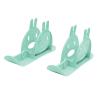 kowaku Ski Balance Bike Sled Winter Snow Sled No Pedal Training Bike Holder Garden Bike Ski Sledge Toboggan for Grass Sand Toddlers, Green view 1