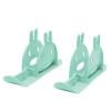 kowaku Ski Balance Bike Sled Winter Snow Sled No Pedal Training Bike Holder Garden Bike Ski Sledge Toboggan for Grass Sand Toddlers, Green view 3