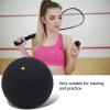 Gavigain 37mm Squash Balls,Single Dot Squash Balls Rubber Squash Racket Balls for Beginner Competition Training (Single Yellow dot) view 3