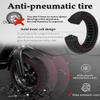 Felixstory 8.5 Inch Solid Tire, 8 1/2'' Front Rear Solid Wheels for Xiaomi Mijia Mi M365 Gotrax gxl V2 XR Electric Scooter, 8.5 Inches Electric Scooter Wheels Replacement Honeycomb Tires view 3